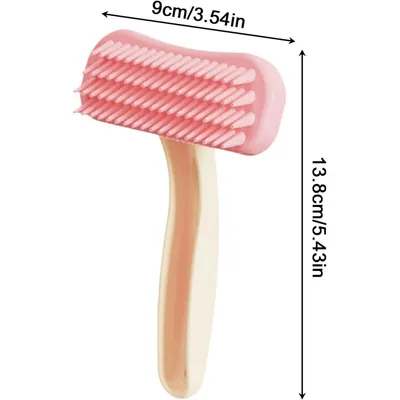 ZooVenture Brosse Lapin Silicone Rose Massage ZooVenture Brosse Lapin Silicone Rose Massage