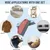 2 brosses anti-poils (bleu/marron) : habits, lit, tapis - Réutilisables 2 brosses anti-poils (bleu/marron) : habits, lit, tapis - Réutilisables