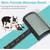 Brosse Slicker XL (Noir 25mm) : picots longs pour démêlage grands chiens Brosse Slicker XL (Noir 25mm) : picots longs pour démêlage grands chiens