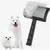 Brosse Slicker XL (Noir 25mm) : picots longs pour démêlage grands chiens Brosse Slicker XL (Noir 25mm) : picots longs pour démêlage grands chiens