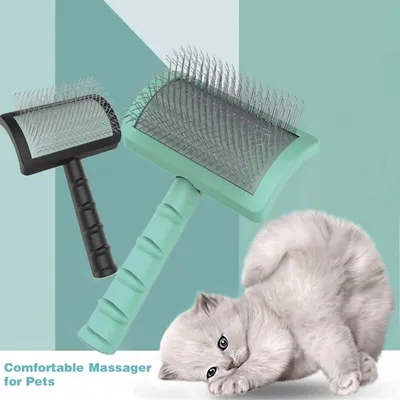Brosse Slicker XL (Noir 25mm) : picots longs pour démêlage grands chiens Brosse Slicker XL (Noir 25mm) : picots longs pour démêlage grands chiens