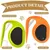 2 peignes démêlants pour animaux (orange + vert) : brosse soin & nœuds 2 peignes démêlants pour animaux (orange + vert) : brosse soin & nœuds