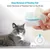 Brosse autonettoyante chat & chien : peigne de toilettage pour poils longs Brosse autonettoyante chat & chien : peigne de toilettage pour poils longs