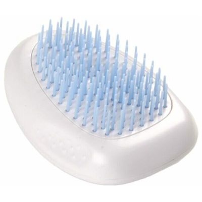 Brosse autonettoyante chat & chien : peigne de toilettage pour poils longs