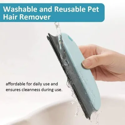 Brosse anti-poils pro réutilisable : meuble, vêtement, tapis & auto, bleu Brosse anti-poils pro réutilisable : meuble, vêtement, tapis & auto, bleu