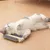 Grattoir angle chat : peigne massage, jouet interactif & cataire, gris Grattoir angle chat : peigne massage, jouet interactif & cataire, gris
