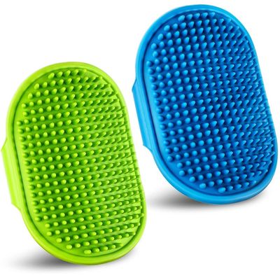 PetTribes Brosse de Toilettage Animal Brosse de Bain