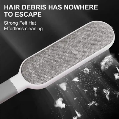 Brosse anti-poils double face : élimine poils chat/chien & peluches Brosse anti-poils double face : élimine poils chat/chien & peluches