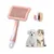 MCBOSON Brosse 2 en 1 élimine poils morts nœuds nettoyage 1 clic chien chat MCBOSON Brosse 2 en 1 élimine poils morts nœuds nettoyage 1 clic chien chat