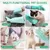 Gant de toilettage vert : massage & bain pour animaux, cuisine & voiture Gant de toilettage vert : massage & bain pour animaux, cuisine & voiture