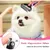 Brosse de bain silicone rose : distributeur de shampoing & massage, 2-en-1 Brosse de bain silicone rose : distributeur de shampoing & massage, 2-en-1