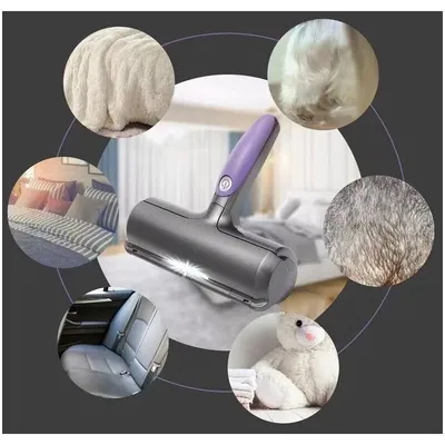 Brosse anti-poils (violet/gris) - Chats/Chiens - Maison, Habits, Auto Brosse anti-poils (violet/gris) - Chats/Chiens - Maison, Habits, Auto