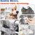 Gant de toilettage chat/chien en silicone alimentaire - Massage & Poils Gant de toilettage chat/chien en silicone alimentaire - Massage & Poils