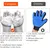 Gant de toilettage chat/chien en silicone alimentaire - Massage & Poils Gant de toilettage chat/chien en silicone alimentaire - Massage & Poils