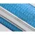 Brosse anti-poils bleue : rouleau réutilisable pour canapé, lit & vêtements