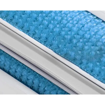 Brosse anti-poils bleue : rouleau réutilisable pour canapé, lit & vêtements