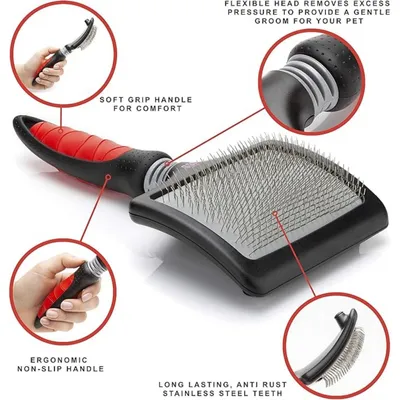Brosse Carde Progroom Très Grande Taille pour Chien Brosse Carde Progroom Très Grande Taille pour Chien