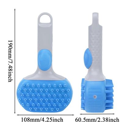 Brosse de soin vapeur pour animaux : nettoyage et massage doux