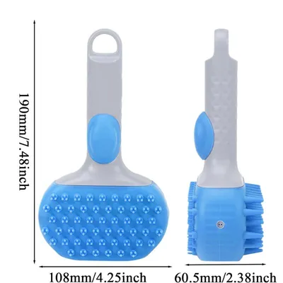 Brosse de soin vapeur pour animaux : nettoyage et massage doux Brosse de soin vapeur pour animaux : nettoyage et massage doux