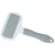 Brosse autonettoyante pour chiens et chats à poils courts (gris) Brosse autonettoyante pour chiens et chats à poils courts (gris)