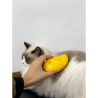 Peigne pulvérisateur électrique pour animaux de compagnie, vert
