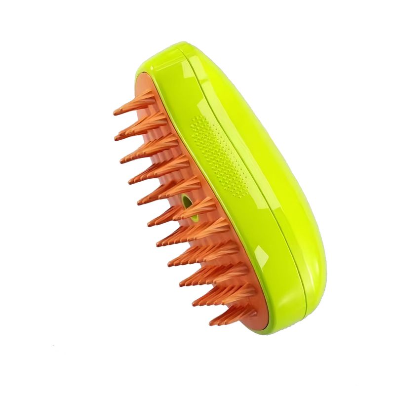 Peigne pulvérisateur électrique pour animaux de compagnie, vert