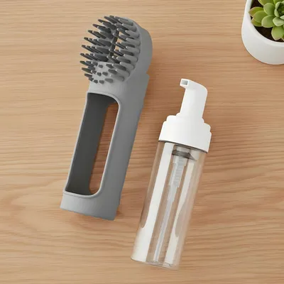 PetTribes Brosse de Bain Silicone pour Chien PetTribes Brosse de Bain Silicone pour Chien