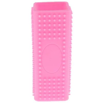Rouleau anti-poils en silicone creux : brosse lavable pour chats & chiens