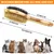 ZooVenture Brosse Toilettage Chien - Bambou, Soies Sanglier ZooVenture Brosse Toilettage Chien - Bambou, Soies Sanglier