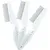 Peigne anti-puces pour chiens et chats (3 pièces, blanc) Peigne anti-puces pour chiens et chats (3 pièces, blanc)