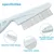 Peigne anti-puces pour chiens et chats (3 pièces, blanc) Peigne anti-puces pour chiens et chats (3 pièces, blanc)