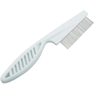 Peigne anti-puces pour chiens et chats (3 pièces, blanc) Peigne anti-puces pour chiens et chats (3 pièces, blanc)