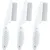 Peigne anti-puces pour chiens et chats (3 pièces, blanc) Peigne anti-puces pour chiens et chats (3 pièces, blanc)