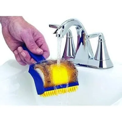 Brosse à rouleau lavable 2 en 1 pour enlever les poils et les débris Brosse à rouleau lavable 2 en 1 pour enlever les poils et les débris