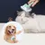Brosse chat & chien verte : élimine sous-poil, nœuds et poils morts Brosse chat & chien verte : élimine sous-poil, nœuds et poils morts
