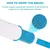 Brosse anti-poils bleue (33cm) : réutilisable, sans recharge & écologique Brosse anti-poils bleue (33cm) : réutilisable, sans recharge & écologique