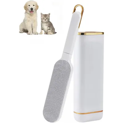 Brosse magique anti-poils : épilateur réutilisable pour tissus & canapé