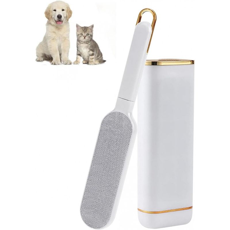 Brosse magique anti-poils : épilateur réutilisable pour tissus & canapé