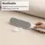 Brosse magique anti-poils : épilateur réutilisable pour tissus & canapé