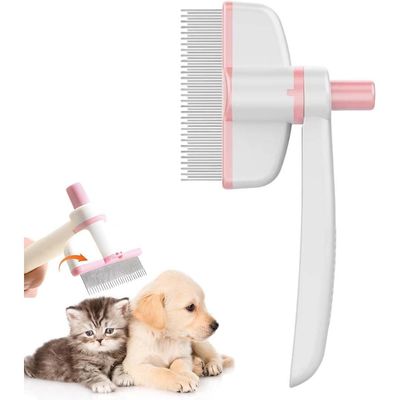 ZooVenture Brosse Toilettage Rotative Auto-Nettoyage
