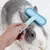 ZooVenture Brosse Lapin Silicone Bleu Antiderapante