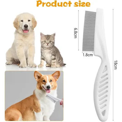 ZooVenture Peigne Anti-Puces Chat Chien ZooVenture Peigne Anti-Puces Chat Chien