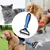 Peigne démêlant 17+9 dents : brosse double face pour sous-poil & nœuds Peigne démêlant 17+9 dents : brosse double face pour sous-poil & nœuds