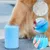 Nettoyeur de Pattes PetTribes Bleu M Silicone Portable Chien Nettoyeur de Pattes PetTribes Bleu M Silicone Portable Chien