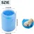 Nettoyeur de Pattes PetTribes Bleu M Silicone Portable Chien Nettoyeur de Pattes PetTribes Bleu M Silicone Portable Chien
