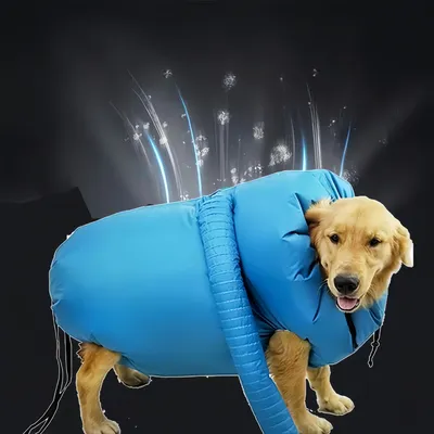 FurryFusion Sac de séchage pour chats et chiens taille L
