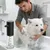 Zoomtopia Mousseuse automatique bain animal 230ml rechargeable USB