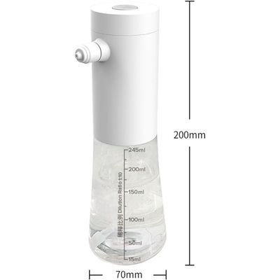 Zoomtopia Mousseuse automatique bain animal 230ml rechargeable USB