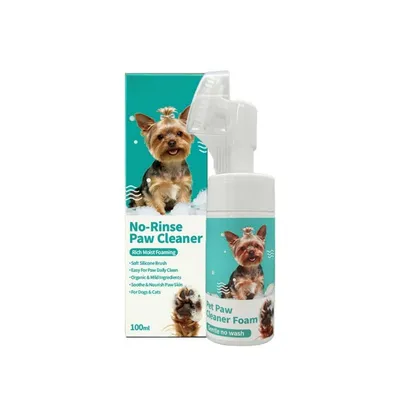 FurryFusion Mousse de nettoyage pour pattes de chien et chat FurryFusion Mousse de nettoyage pour pattes de chien et chat