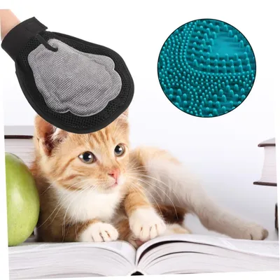 FurryFusion Gant de toilettage double - face pour chien FurryFusion Gant de toilettage double - face pour chien